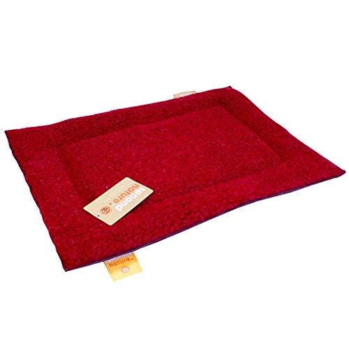 Second Nature - Alfombrilla para Jaula, Color Vino, Grande, 1 Libra