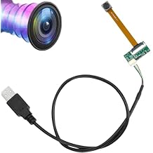 RQG OV5640 USB Camera Module, HD 5MP 2592 * 1944P 15FPS Camera Module, Auto Focus, 60 View Angle, OTG UVC for Windows Android Linux Mac for Security Monitoring Industrial Equipment