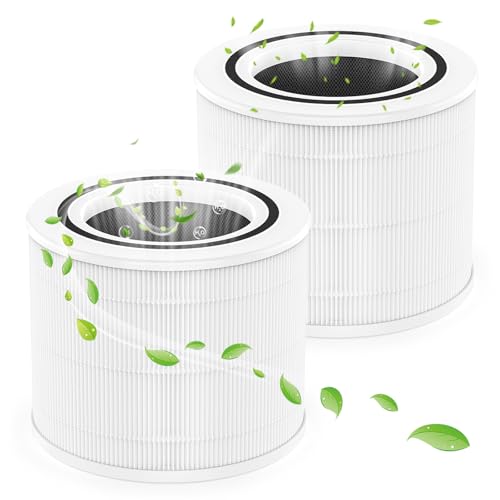 2 Pack Core 300 Replacement Filter for LEVOIT Core 300 Air Purifier