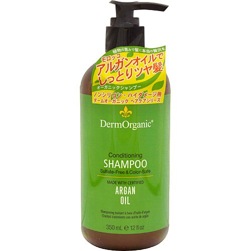 International Cosmetics Derm Organic | Shampoo | Conditioning Shampoo 350ml (Japan Import)