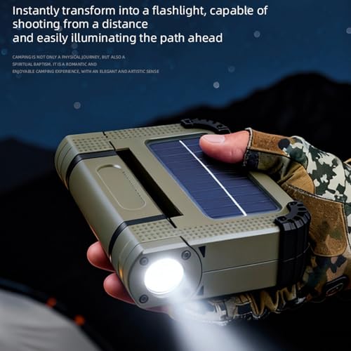 Lanterne de camping rechargeable pour panne de courant et urgence - 4