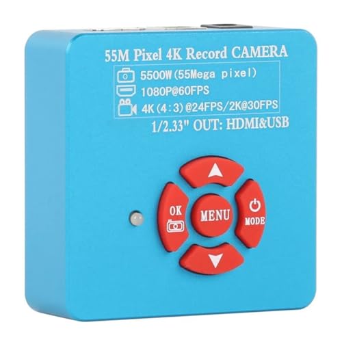 �������ώ@ 4K 1080P 60FPS 55MP USB �r�f�I���{�������J���� C �}�E���g�����Y LED �����O���C�g(Camera)