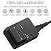BC-QZ1 Battery Charger for Sony NP-FZ100 Battery Compatible with Sony z-Series ZV-E1 FX3 FX30 A1 A6600 A6700 A7C A7C II A7CR A7S A7S III A7 III A7R III A7R IV A7 IV A9 A9 III Digital SLR Cameras