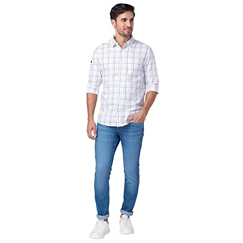 Image of Spykar Men's Mid Rise Slim Jeans