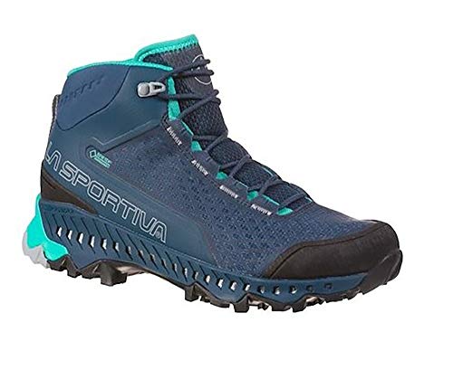 LA SPORTIVA 24E618615 Damen Trekking- & Wanderhalbschuhe, Opal/Aqua, 40.5 EU