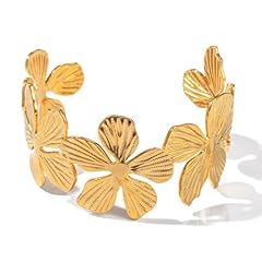 B3:gold cuff bracelet