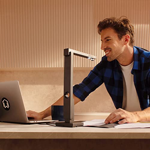 CZUR Portable 12MP Document Scanner, USB Document Camera, Fast Scan 1s/Page, Capture Size A4, OCR Function, Travel-Friendly Mobile Scanner for Mac & Windows, Lens1200 Pro - Thumbnail 7