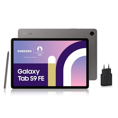 Samsung Galaxy Tab S9 FE, 10.9'' Wifi 128Go, Anthracite, S Pen Inclus