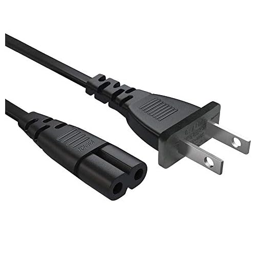 Printer Power Cord Compatible for HP OfficeJet Pro 8600 6968 8620 6978 6700 5740 8715 8740 6600 4650 4620 4630 6830 8720 8025e 9010 9018 8100 4650 4655 8035 9025 2 Prong Replacement Power Cord