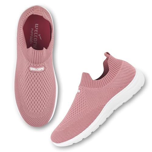 Image of URJO Womens Iifa-106 Women's Lightweight Walking Shoes Super Casual Running for Everyday Wear Shoe for Women by Welcome Walking Shoe