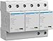 Produktbild Hager Überspannungsableiter SPN800R 3P steck. 75kA Kombi-Ableiter für Energietechnik 3250615660916