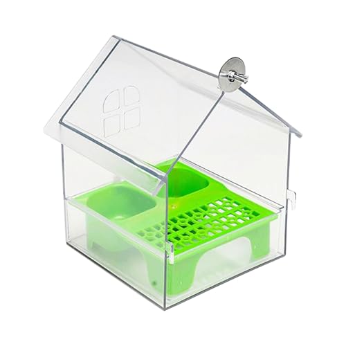 VELURA Bird Feeder Bath for Lovebird Finches Parakeets - Image 6