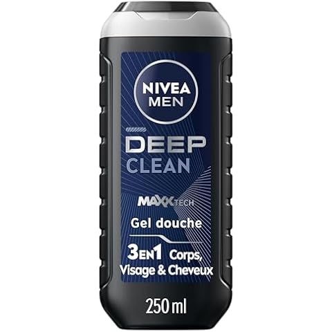 Gel Douche NIVEA MEN 3 EN 1 Cover