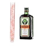 ✅ Jägermeister Shotglas Shotgläser Plastikbecher Becher 50er Set