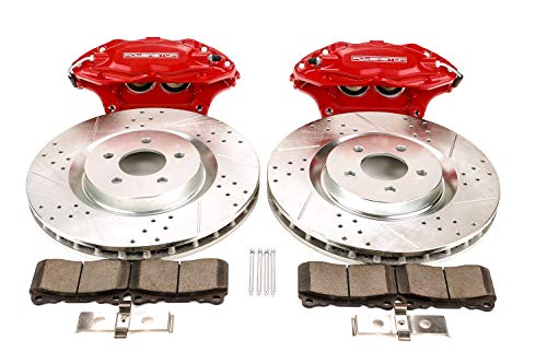 Image of Power Stop BBK-MUST-001R Front and Rear Big Brake Conversion Kit for 2005-2014 Ford Mustang
