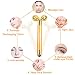 2-EN-1 Beauty Bar 24k Golden Pulse Facial Masajeador facial, Brazo Ojo Nariz...