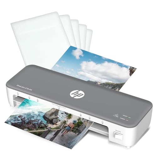 HP OneLam 270, Laminiergerät, 75/80-125 Micron, inklusive Laminierfolien