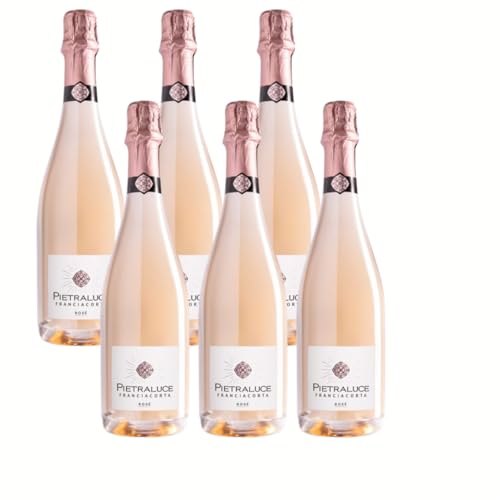 PIETRALUCE FRANCIACORTA BRUT ROSADO DOCG 75 CL - 6 BOTELLAS