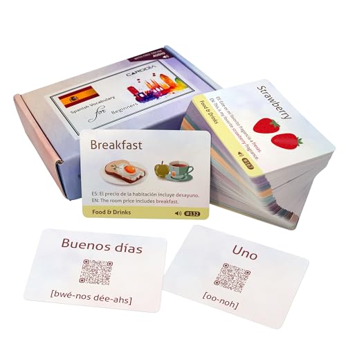 Cartes flash espagnol débutant pour surmonter les oublis de vocabulaire courants