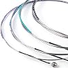 Alice Viola String 4/4 Full Strings Set Steel Core with Ni-Fe Winding, Nickel Plated Viola String with Ball End for 16 Viola