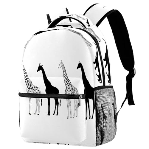 Sac à dos d'école 29.4x20x40cm grand volume multicolore avec bretelles confort