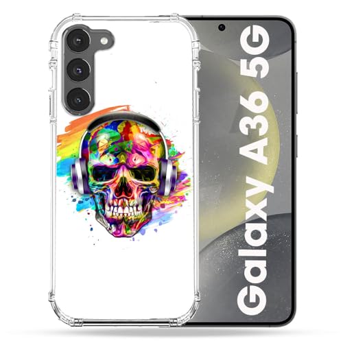 Coque Samsung A36 5G Evite les Rayures Cokitec Tete de Mort