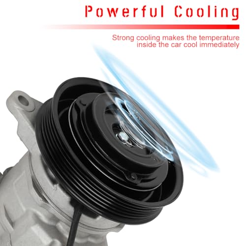 Image of CCIYU AC Compressor w /Clutch for Jeep Commander V6 3.7L 2008-2010