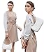 CYHTWSDJ Shoulder Bags for Women, Cute Hobo Tote Handbag Mini Clutch Purse with Zipper Closure (Beige)