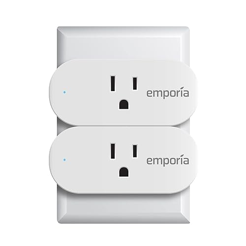 Miniatura 2 de Enchufe inteligente con monitoreo de energía  15 A máx.  10 A continuo  Salida inteligente WiFi  Aplicación móvil  Alexa  Google  Certificado ETL