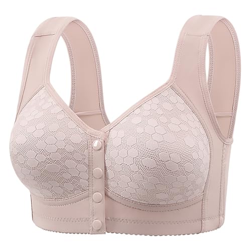Sous-vêtements imprimés pour femmes et soutien-gorge sans armatures grande taille coloris gris