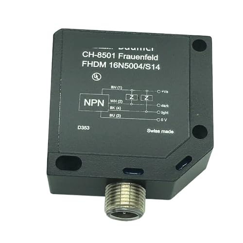 NURII Fiber Optic Sensors, 2m Cable, Pulsed Red LED Sensing, Distance 130mm, FVDK 10P66Y0 11045445 Pnp