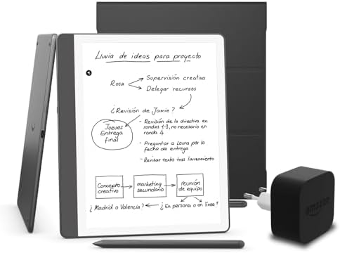 Kindle Scribe (versión 2024) de 16 GB, una funda basada en planta...