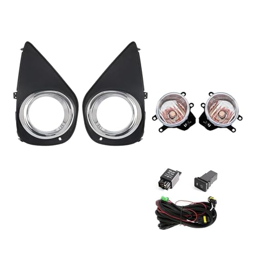 Feux antibrouillard halogènes et LED DRL jaune 12V visibilité Toyota Yaris