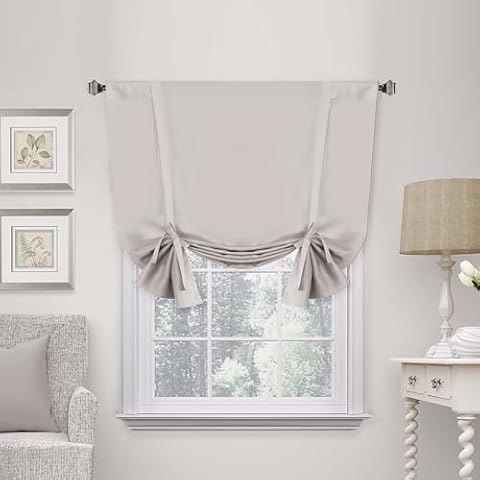 H.VERSAILTEX Blackout Tie Up Curtain Cover