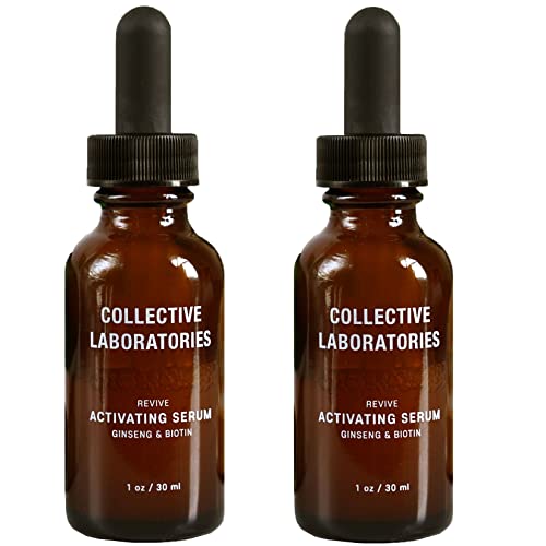 Collective Laboratories Activating Serum, Hair Growth Oil for Thinning Hair and Hair Loss, Treats the Scalp with Amino Acids, Minerals & Powerful Botanicals that Generate Hair Growth