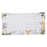 Calendrier mural robuste : fournit des prévisions précises sur la date d'accouchement de votre bébé, vous permettant de vous préparer à l'arrivée de votre de , calendriers muraux