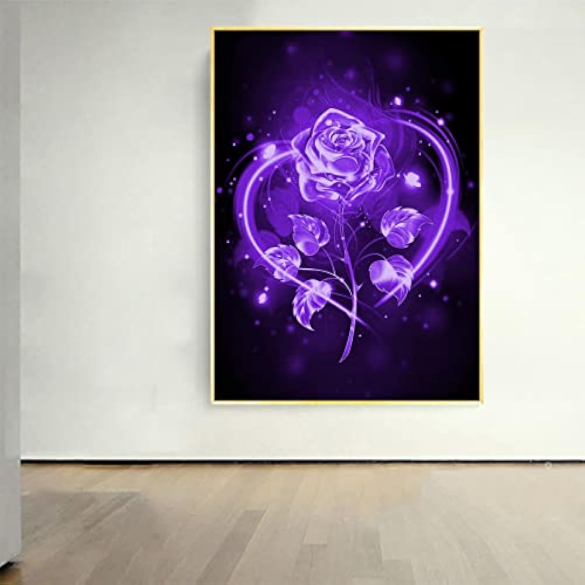DIY 5D Love Rose Large Diamond Painting Kit, Home Decoration