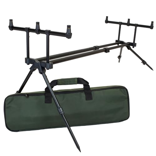 Angel Domäne M-Pod Rod-Pod - Leichter Aluminiumrahmen Verstellbare Beine Gratis Tragetasche