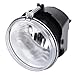 PIT66 Fog Lights Compatible with Jeep Grand Cherokee 2005-2010/Compatible with Jeep Commander 2006-2010 with Bulb Front Bumper Fog Light Clear Lens CH2592138, CH2592138, 4805859AA
