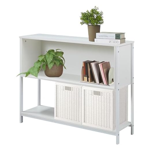 MateDesk - Mueble recibidor, Consola recibidor, Mueble TV Blanco, Mueble recibidor Entrada, Mueble Salon Blanco o Mueble para Pasillo, Estilo Moderno Color Blanco. (100x30x80)