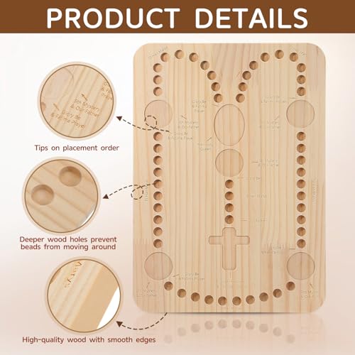 Bandeja de cuentas y herramientas de abalorios para joyería 7