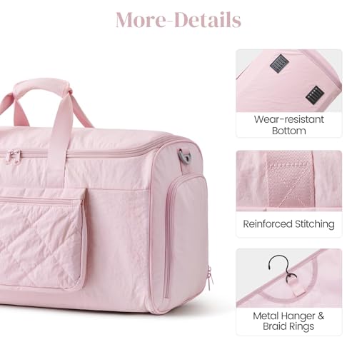 S-ZONE Garment Duffle Bags Travel Carry on Overnight Weekender Men Women by S-ZONE - Used condition - Image 9