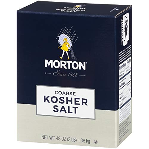 Morton Coarse Kosher Salt, 3 Lbs. (Pack Of 2) #TOP1