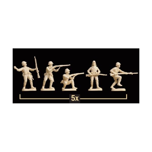 Italeri 510006170 - 1:72 Figuren, WWII Japanische Infanterie – Bild 7