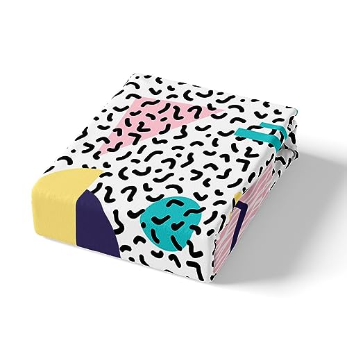 Housse de couette Memphis rétro pour dynamiser la chambre d'un ado