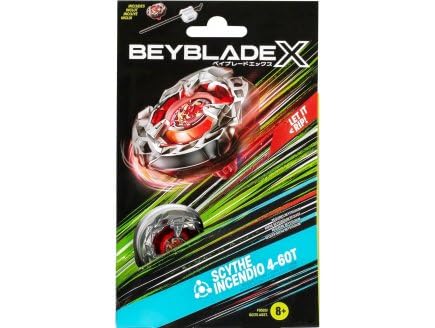 Coffret Toupie Beyblade X Scythe Incendio 4 60t Set Toupie + Lanceur Type Equilibre + 1 Carte - vue 2