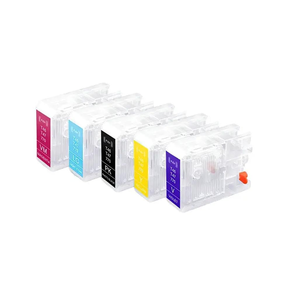 Cartuccia d'inchiostro vuota compatibile con SC-P700 P900 P908 P708 T47A1 T47A2 T47A3 T47A4 T47A5 T47A6 T47AD T47AB T47A7 T47A9 senza chip