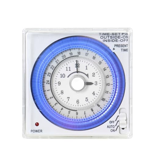Interruptor Din mecánico TB37 programable de 110V 220V para control de energía 3
