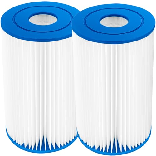 Toolyuan Type B Replacement Pool Filter Cartridge for in-tex 29005E Swimming Pool Filter 2500 GPH...