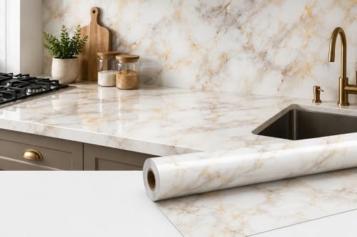 Image of Barebeauty 60 x 200 cm Kitchen Wallpaper, Self Adhesive Oil Proof Waterproof Wall Sticker for Kitchen, Anti-Mold Heat Resistant Backsplash Wall Covering (Pack of 3, 38.76 Sq. Ft. Approx)